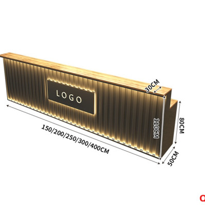 Bàn thu ngân, bàn lễ tân, bàn tính tiền bằng gỗ MDF QTT514- NỘI THẤT LẮP RÁP VIENDONGADV