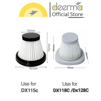 Bộ Lõi Lọc DEERMA DX115C / DX118C máy hút bụi cầm tay - Hàng chính hãng