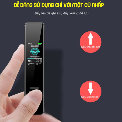 Máy Ghi Am 299IPS Tặng 1 Thẻ Nhớ 8GB