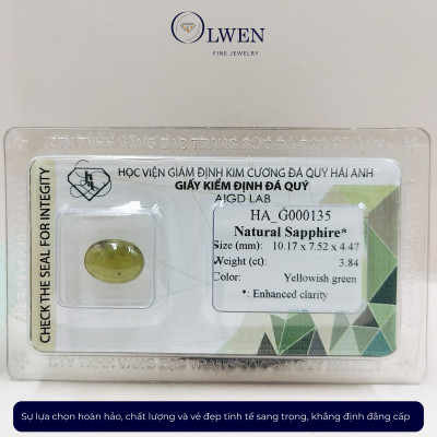 Viên đá Sapphire thiên nhiên HA-G000135