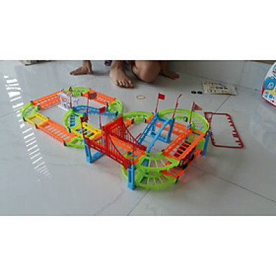 Đồ chơi lắp ghép đường ray ô tô 