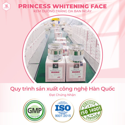 Kem dưỡng trắng da ban ngày Sữa Ong Chúa PRINCESS WHITENING FACE