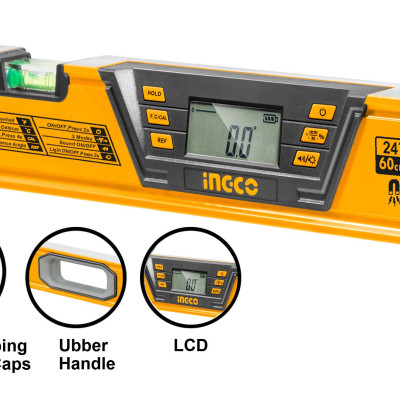 THƯỚC ĐO KĨ THUẬT SỐ 60CM INGCO HSL08060D - HÀNG CHÍNH HÃNG