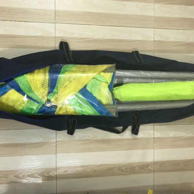 Bộ khung võng xếp du lịch BAN MAI dù che, khung sơn p32, võng lưới thép khổ lớn (hàng xuất Korea)