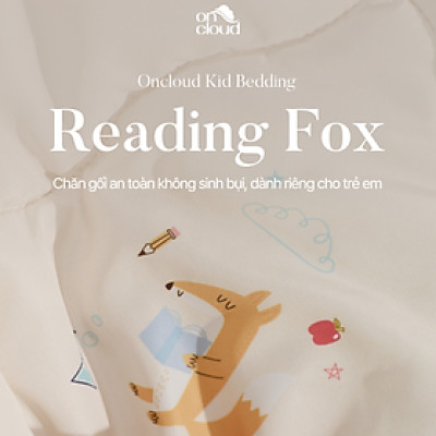 Chăn Chần Bông Arize Vải Microfiber Reading Fox 1.5x2m