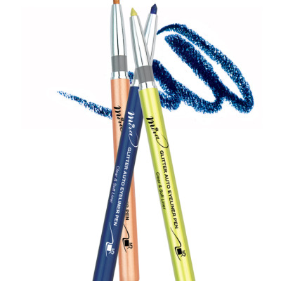 Chì mí kim tuyến Mira Glitter Auto Eyeliner Pen Hàn Quốc No.308 Gold brown tặng kèm móc khoá