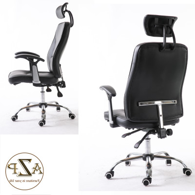 Ghế Giám Đốc, Ghế Văn Phòng Công Thái Học - Ngả Lưng Thư Giản kèm tựa đầu thông minh - hàng Nhập Khẩu AZP-9747
