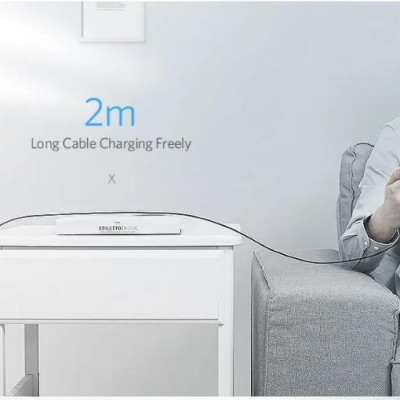 Ugreen UG30160US141TK 1.5M màu đen Dây USB 2.0 sang Type-C truyền dữ liệu và sạc - HÀNG CHÍNH HÃNG