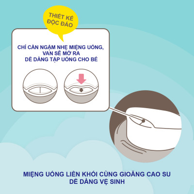 Bình tập uống trực tiếp RICHELL Nhật TLI 200ml | Baby