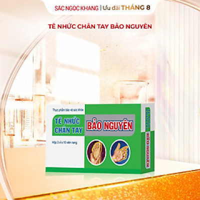 Thực phẩm bảo vệ sức khỏe Tê nhức chân tay Bảo Nguyên 30 viên
