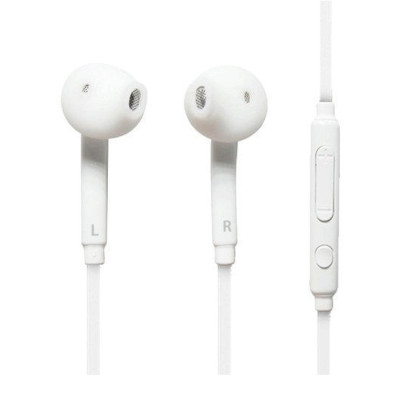 Tai nghe Ibesky dành cho Samsung Galaxy S6/S7/Note 5 (Trắng) + Tặng kèm cặp nút bọc tai nghe - Hàng Chính Hãng