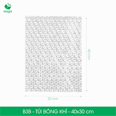 B3B - 40x30 cm - 25 Túi bóng khí chống sốc đóng hàng - Túi gói hàng, bọc chống sốc, xốp chống sốc