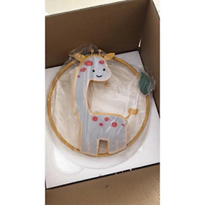 Đèn trần phòng trẻ em,đèn trần hình hươu cao cổ vàng DT