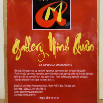 TRANH SƠN MÀI KHẢM ỐC - KHUÊ VĂN CÁC "VĂN MIẾU HÀ NỘI"