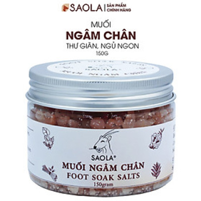 Muối Ngâm Chân Thảo Dược, Muối Hồng Hymalaya, Giảm Đau Nhức Chân, Lưu Thông Máu,Giúp Ngủ Ngon