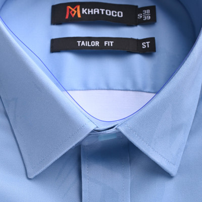 Áo sơ mi nam tay ngắn Khatoco (S-->3XL)