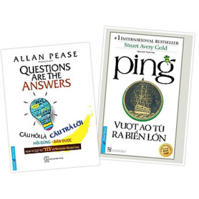 Sách - Combo Câu Hỏi Là Câu Trả Lời + Ping Vượt Ao Tù ra Biển Lớn - First News