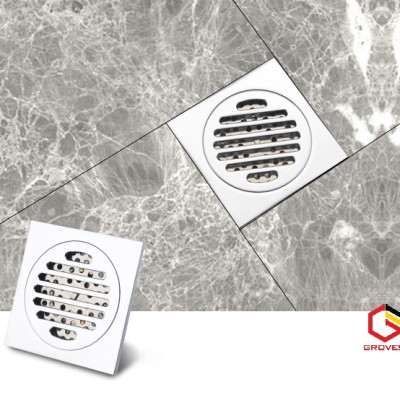 Thoát sàn chống mùi hôi GTS304-1PRO (120x120 mm)