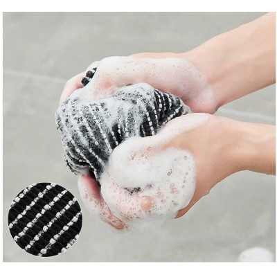 Khăn Tắm Làm Sạch Tế Bào Chết Kai 78176 - 041HB1002 Vải Nylon Mềm (1 Gói 1 Chiếc)