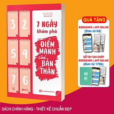 Sách 7 Ngày Khám Phá Điểm Mạnh Của Bản Thân - Nắm Được Điểm Mạnh, Đổi Cả Cuộc Đời