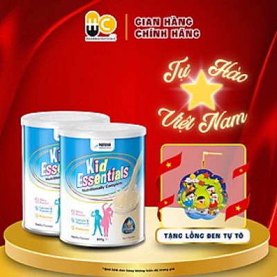 Combo 2 Lon Sữa Kid Essentials Sữa Úc Nestlé Health Science Cho Trẻ Biếng Ăn, Chậm Tăng Cân 800g - Bao Bì Mới [NHẬP KHẨU CHÍNH HÃNG]