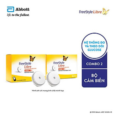 Combo 2 cảm biến FreeStyle Libre (LƯU Ý: Phải sử dụng cùng với đầu đọc cầm tay FreeStyle Libre)
