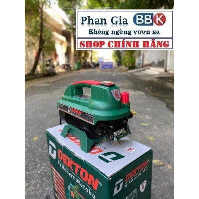 Máy Xịt Rửa Xe Mini Dekton DK-CWR2200A - Công Suất 2200W - Motor 100% Dây Đồng - Bảo Hành 12 Tháng