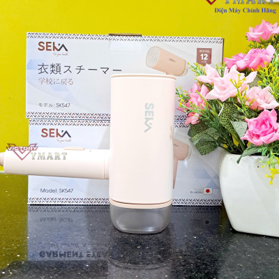 Bàn Là Hơi Nước Cầm Tay SEKA 170ml SK547 (Model Mới Nhất 2024) SK546 Pro 1500W, 220ml, Bàn Là Mini, Bàn ủi Du Lịch - Hàng Chính Hãng