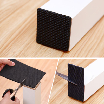 Combo 12 miếng lót chân ghế hình vuông - Hàng chính hãng 