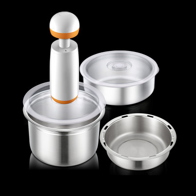 Hộp cơm điện văn phòng 2 tầng Life360 - 3 khay đựng thức ăn, inox304, hấp/ đun sôi/ hâm nóng - Hàng Chính Hãng