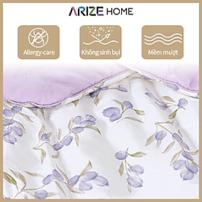 Chăn Chần Bông Arize Vải Microfiber Blueberry 2mx2.3m