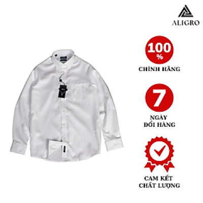Áo sơ mi nam dài tay ALIGRO chất liệu pirma cotton mềm mịn, kiểu dáng đơn giản, tinh tế ALGS160