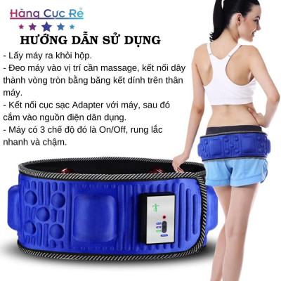 Đai Massage X5 Toàn Thân – Hồng Ngoại Nóng Giúp Giảm Mỏi Lưng, Cổ, Vai, Gáy Nhanh Chóng