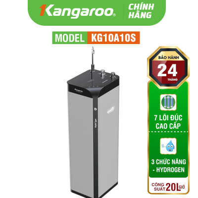 Máy Lọc Nước Slim Hydrogen Kangaroo KG10A10S (3 chế độ nước Nóng - Lạnh - Hydrogen) - Hàng Chính Hãng