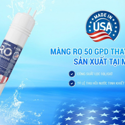 Máy lọc nước RO Mỹ 10 lõi Karofi ERO80 Pro RO - Giao trước lắp sau miễn phí toàn quốc - Bảo hành 36 tháng - Hàng chính hãng