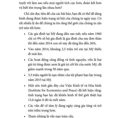 Hành Động - Hành Trình Tạo Nên Những Thay Đổi Tích Cực