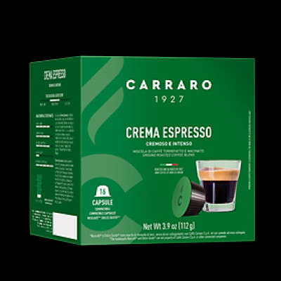 Cà phê viên nén Ý Carraro Gourmet tương thích Dolce Gusto 16 viên/hộp