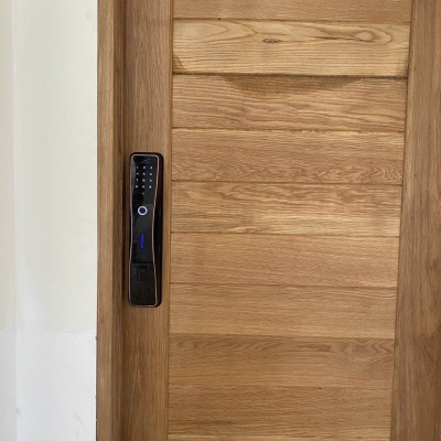 Khóa thông minh tự động DEMAX SL668 BL - App Wifi