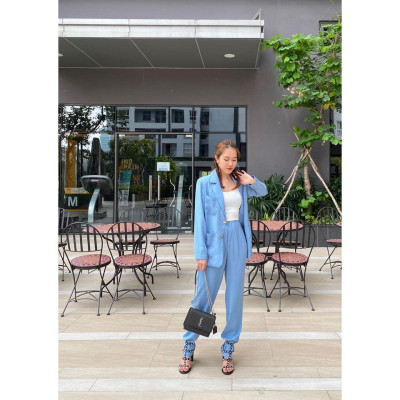 Baciami-Bộ Vest Cổ Ve Quần Dài