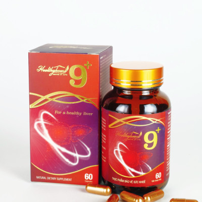 Viên Uống 9+ Tốt Gan Khỏe Người, Hộp 60 Viên 