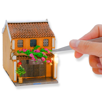 Mô Hình Tự lắp ráp DIY- Hội An-Thế Giới Tí Hon-HA164-08 NHÀ THỜ TỘC