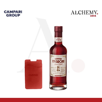 [TẶNG CARDHOLDER] Rượu Campari Negroni 26% 500ml