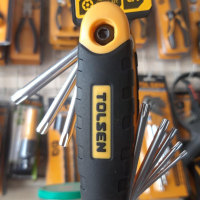 BỘ LỤC GIÁC 8 CÂY ĐẦU BÔNG TOLSEN 20069 - HÀNG CHÍNH HÃNG