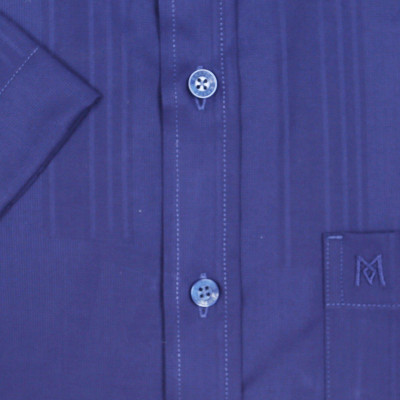 Áo sơ mi nam KHATOCO ngắn tay họa tiết A1MN468T2-CNMK417-2508-N