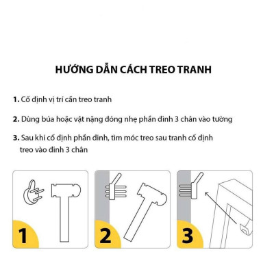 Bộ 3 tranh treo tường trên nền canvas hình rừng nhiệt đới xinh xắn trang trí phòng khách cỡ 25x35cm x 3 tranh