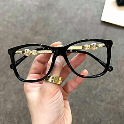 Kính mắt thời trang cao cấp cho nữ Mắt vuông form to + Tặng kèm phụ kiện