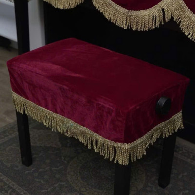 Bộ phủ đàn piano điện tử 88 phím phong cách Châu Âu cổ điển sang trọng chống bụi chống xước - Hàng chính hãng