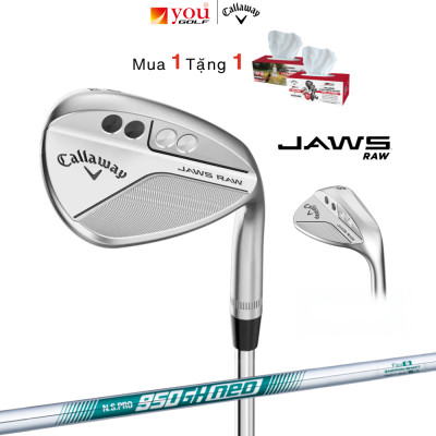 (Chính Hãng) Gậy Golf Kĩ Thuật Callaway Jaws Raw Gậy Wedge Mới Nhất 2022