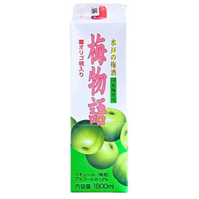 Rượu Mơ Honkaku Umeshu Monogatari (Meiri Shurui) 12% 1800ML