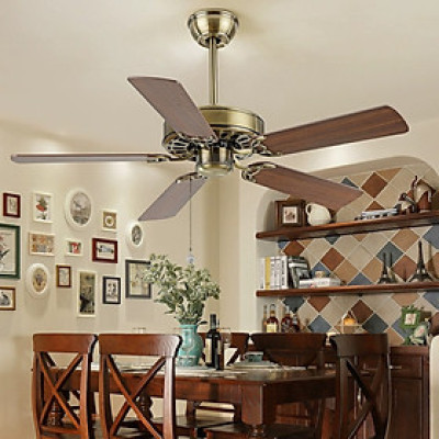 Quạt trần SuperVilighting S202 Hàng chính hãng Động cơ Đồng Inveter DC50W tiết kiệm điện trang trí phòng khách